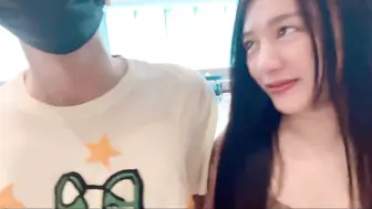 Daisybaby 寂寞小姐姐到处约泡，让弟弟射在奶上